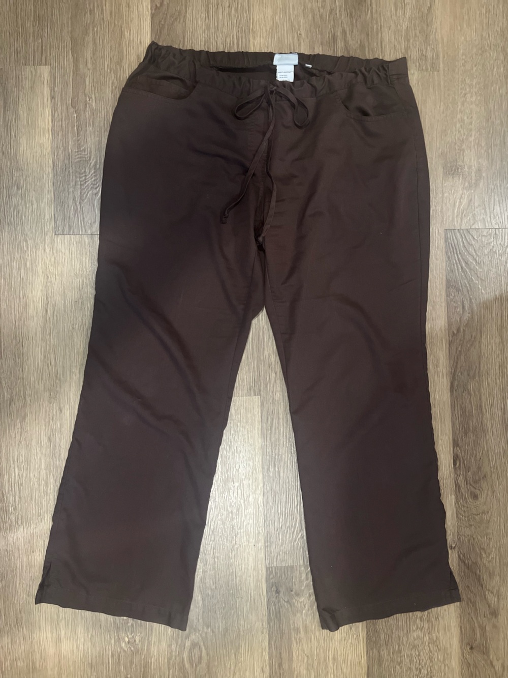 Grey's Anatomy Women's Brown Drawstring Scrub pants